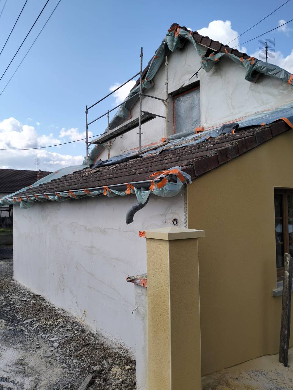 Réfection toiture et façade